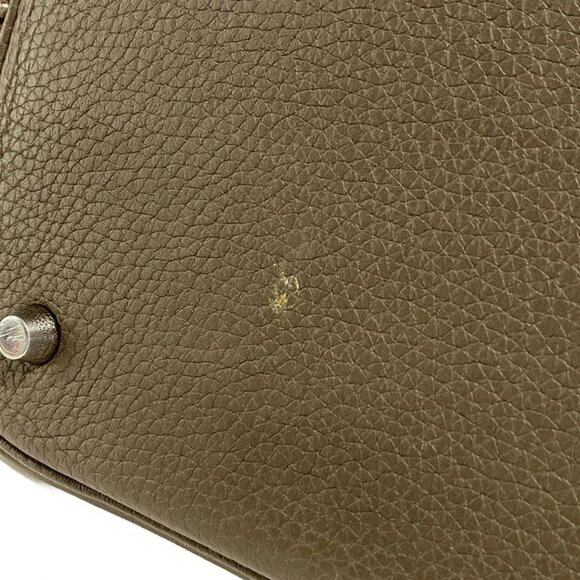 Auth HERMES Picotin Lock MM Etoupe Taurillon Clemence Y Handbag - Picture 16 of 16